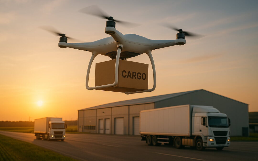 Droni e logistica: perché la mobilità aerea avanzata interessa sempre di più il trasporto merci