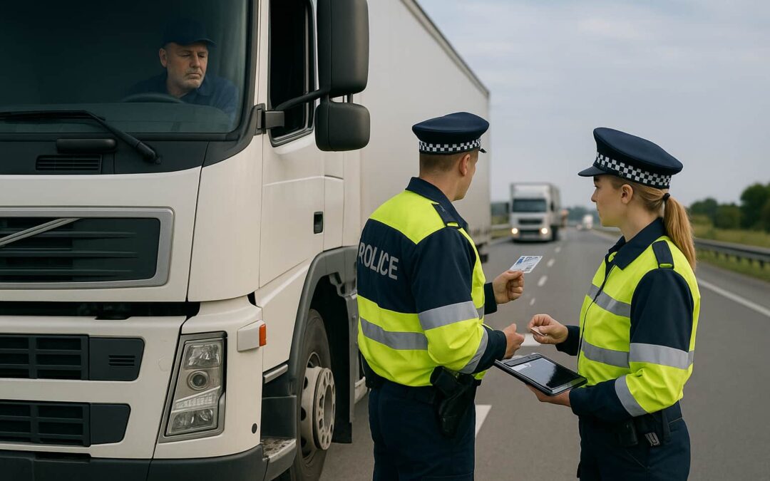 Controlli europei 2026 su camion e bus: ecco le tre settimane “rosse” ROADPOL