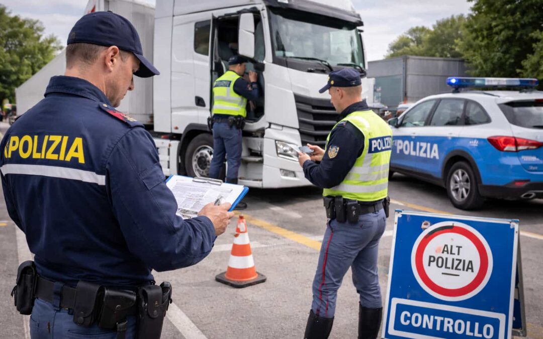 Sanzioni autotrasporto: nuova tabella UE-Italia con il Decreto Trasporti 2025