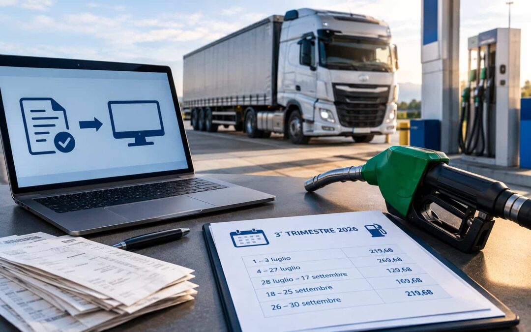 Accise gasolio 3° trimestre 2026: pratica più complessa e invio telematico obbligatorio